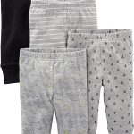 Simple Joys by Carter's Baby Boys' Cotton Pants, Pack of 4